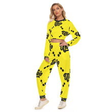 Load image into Gallery viewer, UTO IV Women&#39;s Crop Sweatshirt Suit
