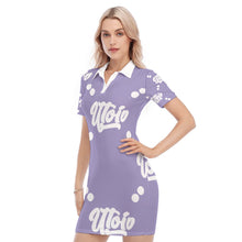 Load image into Gallery viewer, UTO IV Women&#39;s Polo Collar Dress
