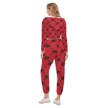 Load image into Gallery viewer, UTO IV Women&#39;s Crop Hoodie Sports Set
