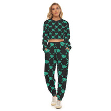 Load image into Gallery viewer, UTO IV Women&#39;s Crop Sweatshirt Suit
