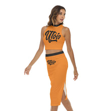 Load image into Gallery viewer, UTO IV Women&#39;s Tank Top &amp; Split High Skirt Set
