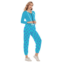 Load image into Gallery viewer, UTO IV Women&#39;s Crop Hoodie Sports Set
