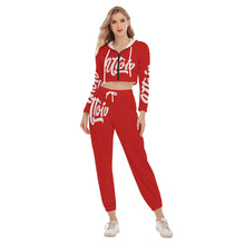 Load image into Gallery viewer, UTO IV Women&#39;s Crop Hoodie Sports Set
