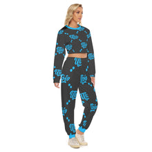 Load image into Gallery viewer, UTO IV Women&#39;s Crop Sweatshirt Suit
