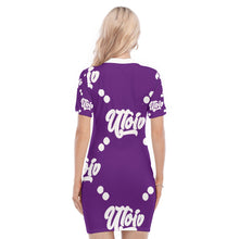 Load image into Gallery viewer, UTO IV Women&#39;s Polo Collar Dress
