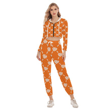 Load image into Gallery viewer, UTO IV Women&#39;s Crop Hoodie Sports Set

