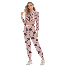 Load image into Gallery viewer, UTO IV Women&#39;s Crop Hoodie Sports Set
