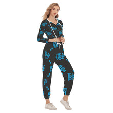 Load image into Gallery viewer, UTO IV &quot;Coon-ey Island&quot; Women&#39;s Crop Hoodie Sports Set

