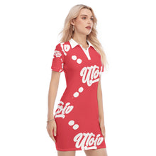 Load image into Gallery viewer, UTO IV Women&#39;s Polo Collar Dress
