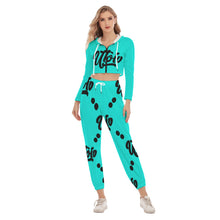 Load image into Gallery viewer, UTO IV Women&#39;s Crop Hoodie Sports Set
