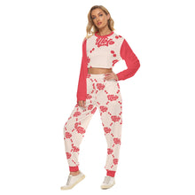 Load image into Gallery viewer, UTO IV &quot;Cheesecake&quot; Women&#39;s Crop Sweatshirt Suit
