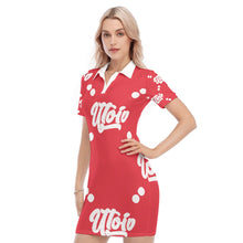 Load image into Gallery viewer, UTO IV Women&#39;s Polo Collar Dress
