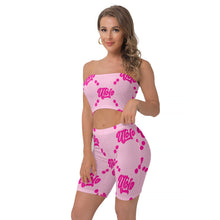 Load image into Gallery viewer, UTO IV Women&#39;s Breast Wrap Shorts Suit
