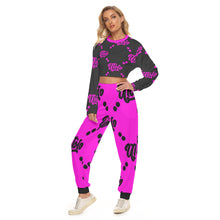 Load image into Gallery viewer, UTO IV &quot;Spider Crab&quot; Women&#39;s Crop Sweatshirt Suit
