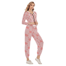 Load image into Gallery viewer, UTO IV Women&#39;s Crop Hoodie Sports Set
