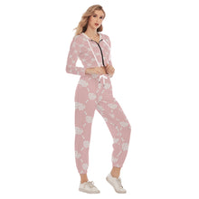Load image into Gallery viewer, UTO IV Women&#39;s Crop Hoodie Sports Set
