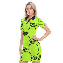 Load image into Gallery viewer, UTO IV Women&#39;s Polo Collar Dress
