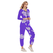 Load image into Gallery viewer, UTO IV Women&#39;s Crop Hoodie Sports Set
