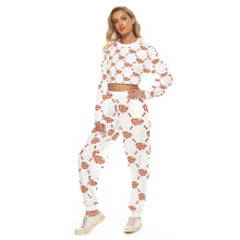 Load image into Gallery viewer, UTO IV Women&#39;s Crop Sweatshirt Suit
