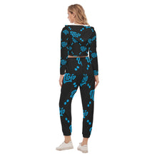 Load image into Gallery viewer, UTO IV &quot;Coon-ey Island&quot; Women&#39;s Crop Hoodie Sports Set
