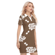 Load image into Gallery viewer, UTO IV Women&#39;s Polo Collar Dress
