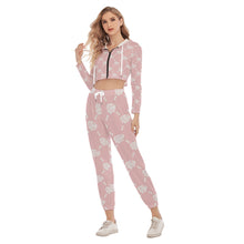 Load image into Gallery viewer, UTO IV Women&#39;s Crop Hoodie Sports Set
