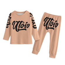 Load image into Gallery viewer, UTO IV Kid&#39;s Knitted Fleece Set
