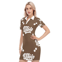 Load image into Gallery viewer, UTO IV Women&#39;s Polo Collar Dress
