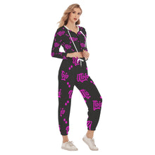 Load image into Gallery viewer, UTO IV &quot;Spider Crab&quot; Women&#39;s Crop Hoodie Sports Set
