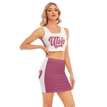 Load image into Gallery viewer, UTO IV Women&#39;s Camisole And Hip Skirt Suit
