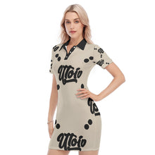 Load image into Gallery viewer, UTO IV Women&#39;s Polo Collar Dress
