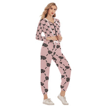 Load image into Gallery viewer, UTO IV Women&#39;s Crop Hoodie Sports Set
