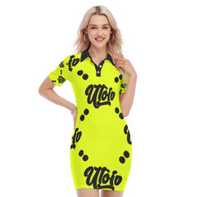 Load image into Gallery viewer, UTO IV Women&#39;s Polo Collar Dress
