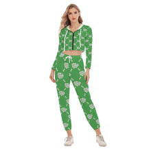 Load image into Gallery viewer, UTO IV Women&#39;s Crop Hoodie Sports Set
