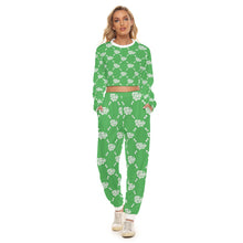 Load image into Gallery viewer, UTO IV Women&#39;s Crop Sweatshirt Suit
