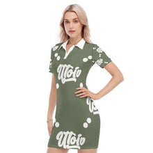 Load image into Gallery viewer, UTO IV Women&#39;s Polo Collar Dress
