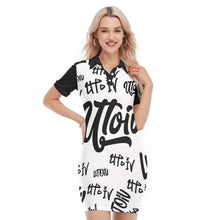 Load image into Gallery viewer, UTO IV Women&#39;s Polo Collar Dress
