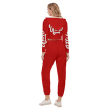 Load image into Gallery viewer, UTO IV Women&#39;s Crop Hoodie Sports Set
