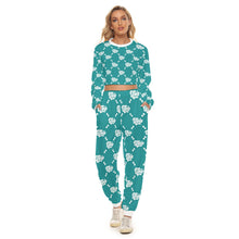 Load image into Gallery viewer, UTO IV Women&#39;s Crop Sweatshirt Suit
