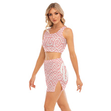 Load image into Gallery viewer, UTO IV Women&#39;s Camisole And Hip Skirt Suit
