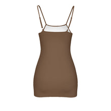 Load image into Gallery viewer, UTO IV &quot;Kahawia&quot; Women&#39;s Cami Dress (Plus Size)
