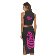 Load image into Gallery viewer, UTO IV Women&#39;s Tank Top &amp; Split High Skirt Set
