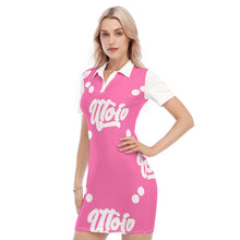 Load image into Gallery viewer, UTO IV Women&#39;s Polo Collar Dress
