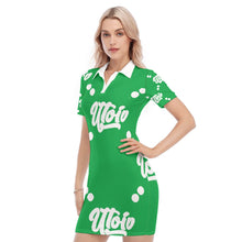 Load image into Gallery viewer, UTO IV Women&#39;s Polo Collar Dress
