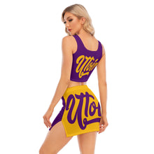Load image into Gallery viewer, UTO IV Women&#39;s Camisole And Hip Skirt Suit
