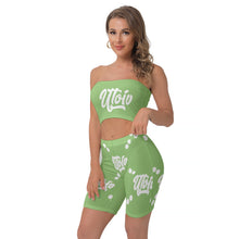 Load image into Gallery viewer, UTO IV Women&#39;s Breast Wrap Shorts Suit

