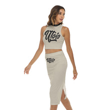 Load image into Gallery viewer, UTO IV Women&#39;s Tank Top &amp; Split High Skirt Set
