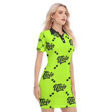 Load image into Gallery viewer, UTO IV Women&#39;s Polo Collar Dress

