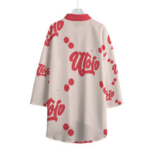 Load image into Gallery viewer, UTO IV &quot;Cheesecake&quot; Women&#39;s Chiffon Shirt With Elbow Sleeve
