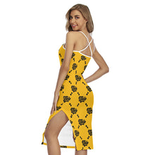 Load image into Gallery viewer, UTO IV Women&#39;s Back Cross Cami Dress
